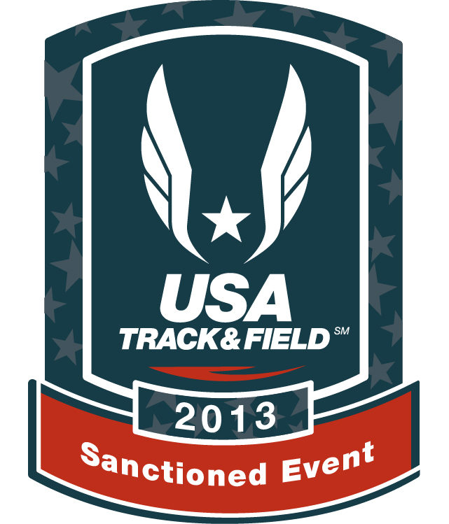 Sanctioned by the USATF